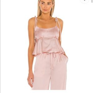Revolve lovers and friends dee top in dusty pink